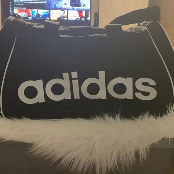 adidas Other - Adidas Black and White Duffle Bag
